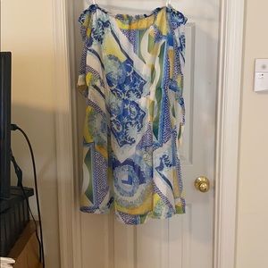 Multi color sundress sz L New York & Co